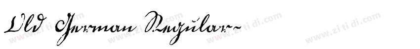 Old German Regular字体转换